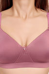 Juliet Padded Non-Wired Full Coverage No Sag / Sag Lift Bra - Onion Pink — thumbnail 5